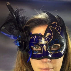 Masque Vénitien Loup à Plumes 9 Masque Vénitien Loup à Plumes -Créatifs Cadeaux Magasin masque venitien loup a plumes 3
