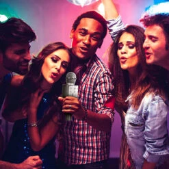 Micro Karaoké Haut-parleur Bluetooth -Créatifs Cadeaux Magasin micro karaoke haut parleur bluetooth 3