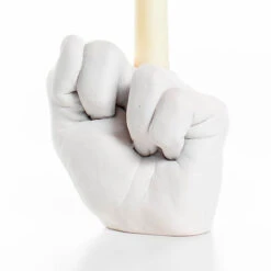 Bougeoir Insolent -Créatifs Cadeaux Magasin middle finger candle holder bougeoir insolent 4