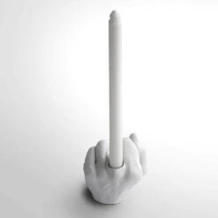 Bougeoir Insolent -Créatifs Cadeaux Magasin middle finger candle holder bougeoir insolent 5