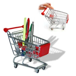 Out Of The Blue Mini Caddie De Bureau, Le Chariot à Crayons -Créatifs Cadeaux Magasin mini caddie de bureau le chariot a crayons 1