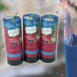 3 Mini Canons à Confettis