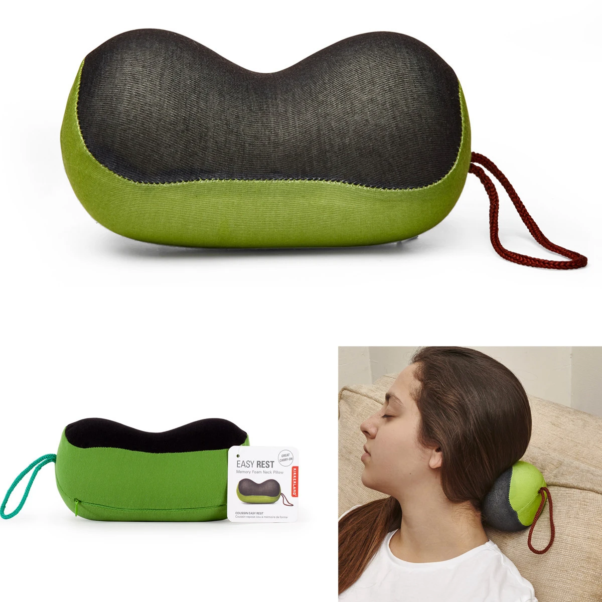 KIKKERLAND Mini Coussin à Mémoire De Forme 4 KIKKERLAND Mini Coussin à Mémoire De Forme – Image 2