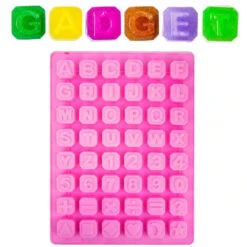 Moule Silicone Alphanumérique -Créatifs Cadeaux Magasin moule silicone alphanumerique 2