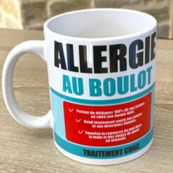 Mug Allergie Au Boulot -Créatifs Cadeaux Magasin mug allergie au boulot 2