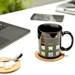 Mug Applications IPhone Thermoréactif 8 Mug Applications IPhone Thermoréactif -Créatifs Cadeaux Magasin mug applications iphone 2