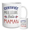Mug "Certifiée Meilleure Belle-Maman" 1 Mug "Certifiée Meilleure Belle-Maman" -Créatifs Cadeaux Magasin mug certifiee meilleure belle maman
