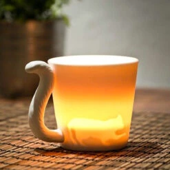 Mug Chat Photophore -Créatifs Cadeaux Magasin mug chat photophore 5