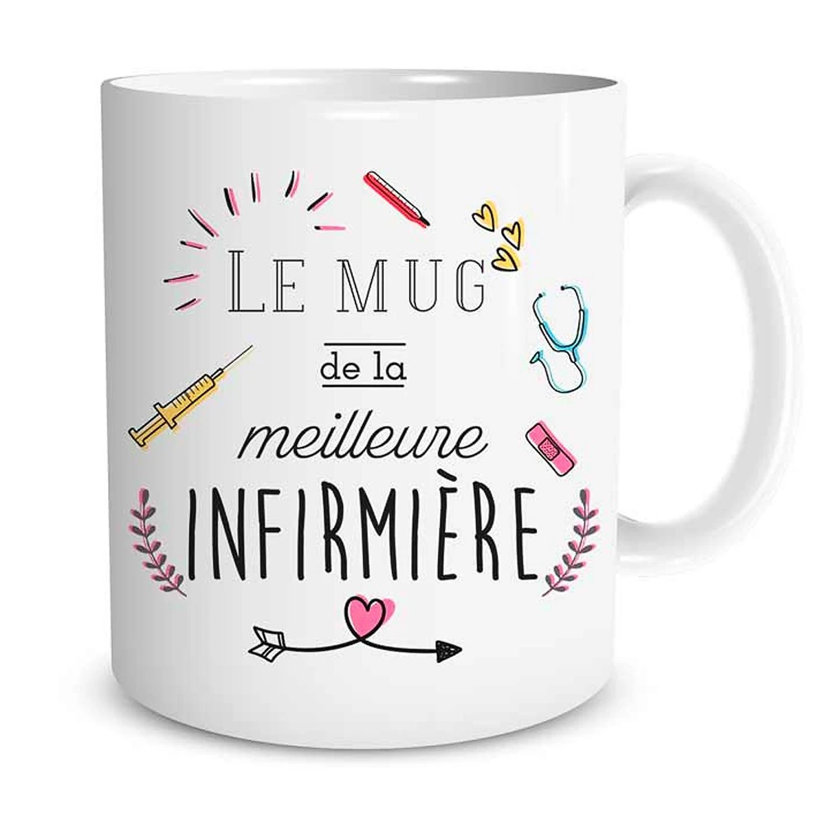 Mug De La Meilleure Infirmière 3 Mug De La Meilleure Infirmière