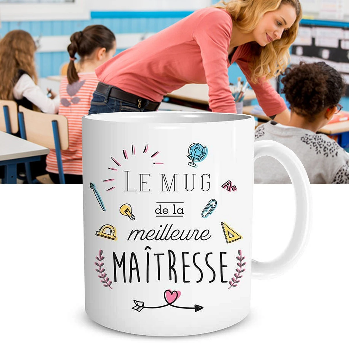 Mug De La Meilleure Maîtresse 4 Mug De La Meilleure Maîtresse – Image 2