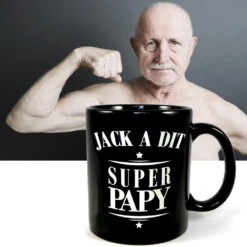 Mug Jack A Dit Super Papy -Créatifs Cadeaux Magasin mug jack a dit super papy 2