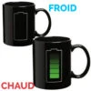 Mug Jauge Batterie Black -Créatifs Cadeaux Magasin mug jauge batterie black