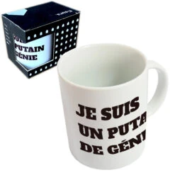 Fisura Mug Je Suis Un Putain De Génie