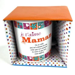 Mug Je T'aime Maman -Créatifs Cadeaux Magasin mug je t aime maman 1