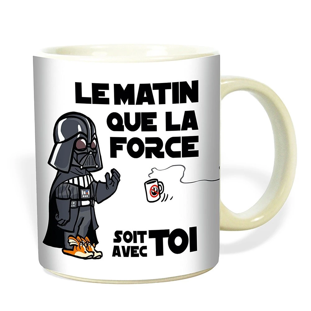 Mug Le Matin Que La Force Soit Avec Toi 4 Mug Le Matin Que La Force Soit Avec Toi – Image 2