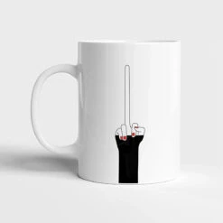 Mug Long Doigt D'honneur -Créatifs Cadeaux Magasin mug long doigt d honneur 2