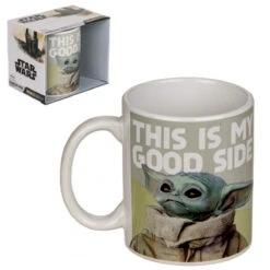Out Of The Blue Mug Mandalorian "My Good Side" -Créatifs Cadeaux Magasin mug mandalorian my good side 3