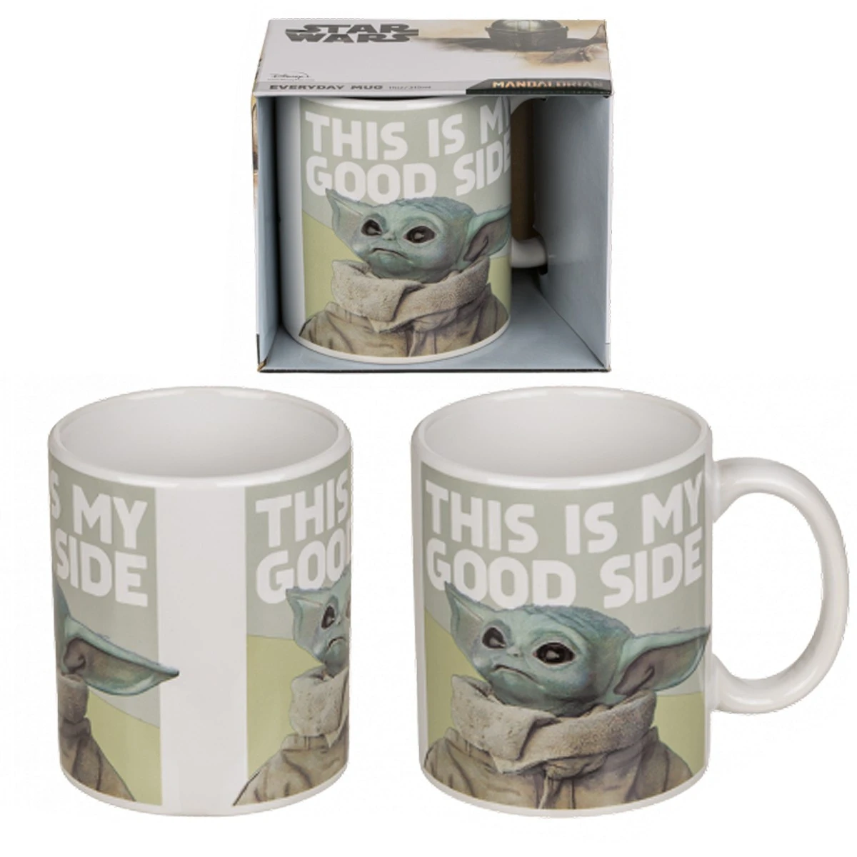 Out Of The Blue Mug Mandalorian "My Good Side" 5 Out Of The Blue Mug Mandalorian "My Good Side" – Image 3