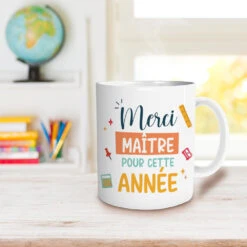 Mug Merci Maître Pour Cette Année !