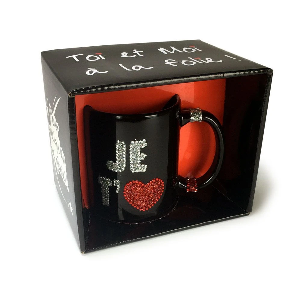 Mug Strass Je T'aime 4 Mug Strass Je T'aime – Image 2