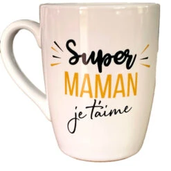Mug Super Maman Je T'aime -Créatifs Cadeaux Magasin mug super maman je t aime 3