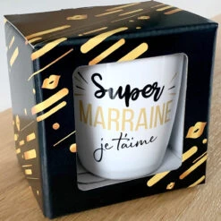 Mug Super Marraine 9 Mug Super Marraine -Créatifs Cadeaux Magasin mug super marraine 2