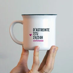 Mug D'astreinte 7/7J 24/24H, SuperMaman -Créatifs Cadeaux Magasin mug supermaman d astreinte 2