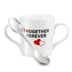 Mug Twogether Et Sa Cuillère Duo 7 Mug Twogether Et Sa Cuillère Duo -Créatifs Cadeaux Magasin mug tasse twogether et sa cuillere duo 2