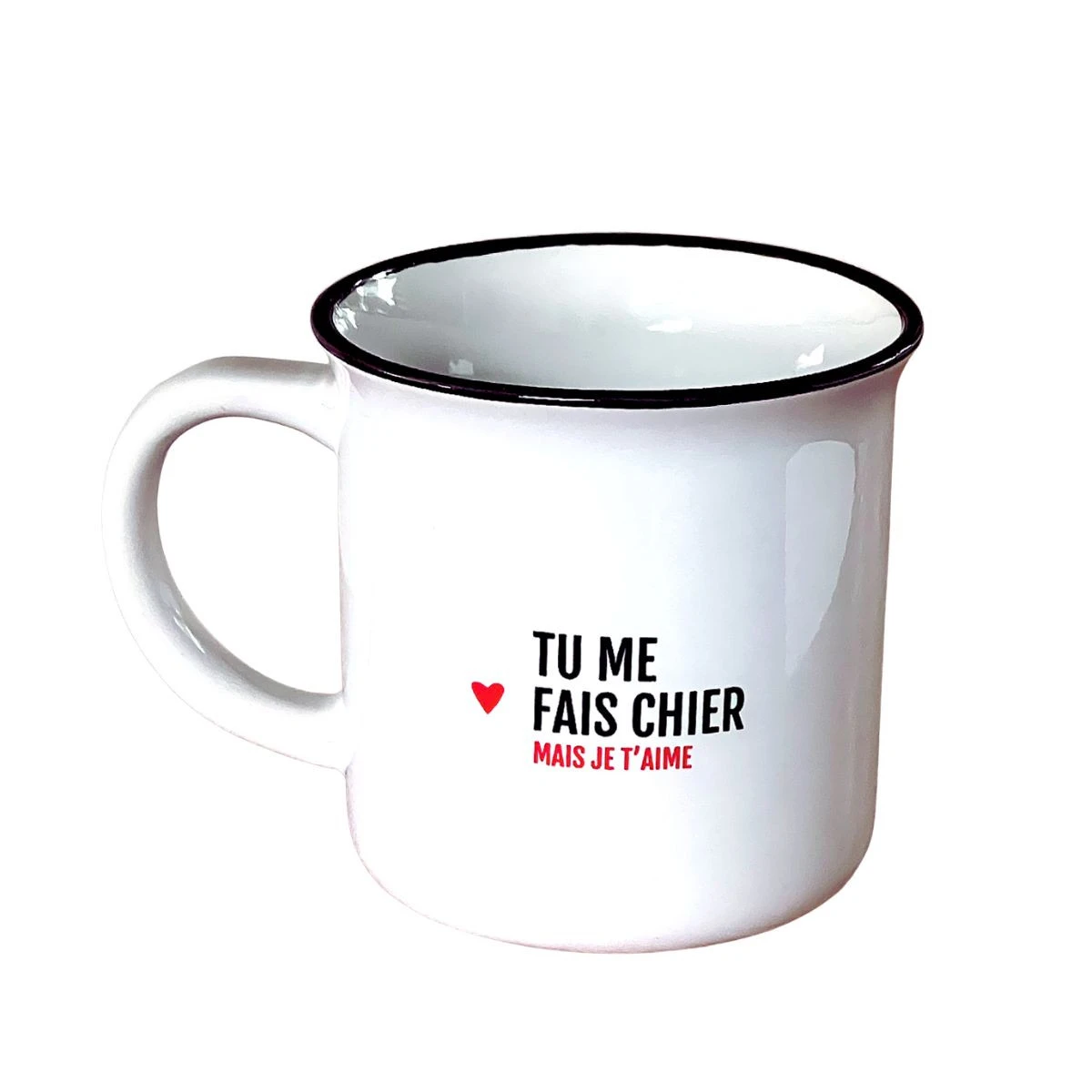 Mug "Tu Me Fais Chier, Mais Je T'aime" 4 Mug "Tu Me Fais Chier, Mais Je T'aime" – Image 2