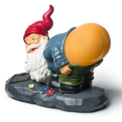 Nain De Jardin "lune" Solaire