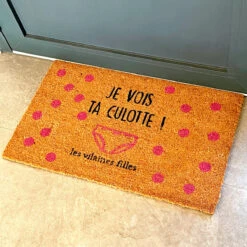 Paillasson Je Vois Ta Culotte -Créatifs Cadeaux Magasin paillasson je vois ta culotte 2