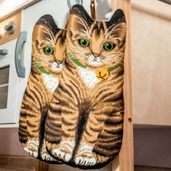 Paire De Gants De Cuisine Chat 8 Paire De Gants De Cuisine Chat -Créatifs Cadeaux Magasin paire de gants de cuisine chat 2