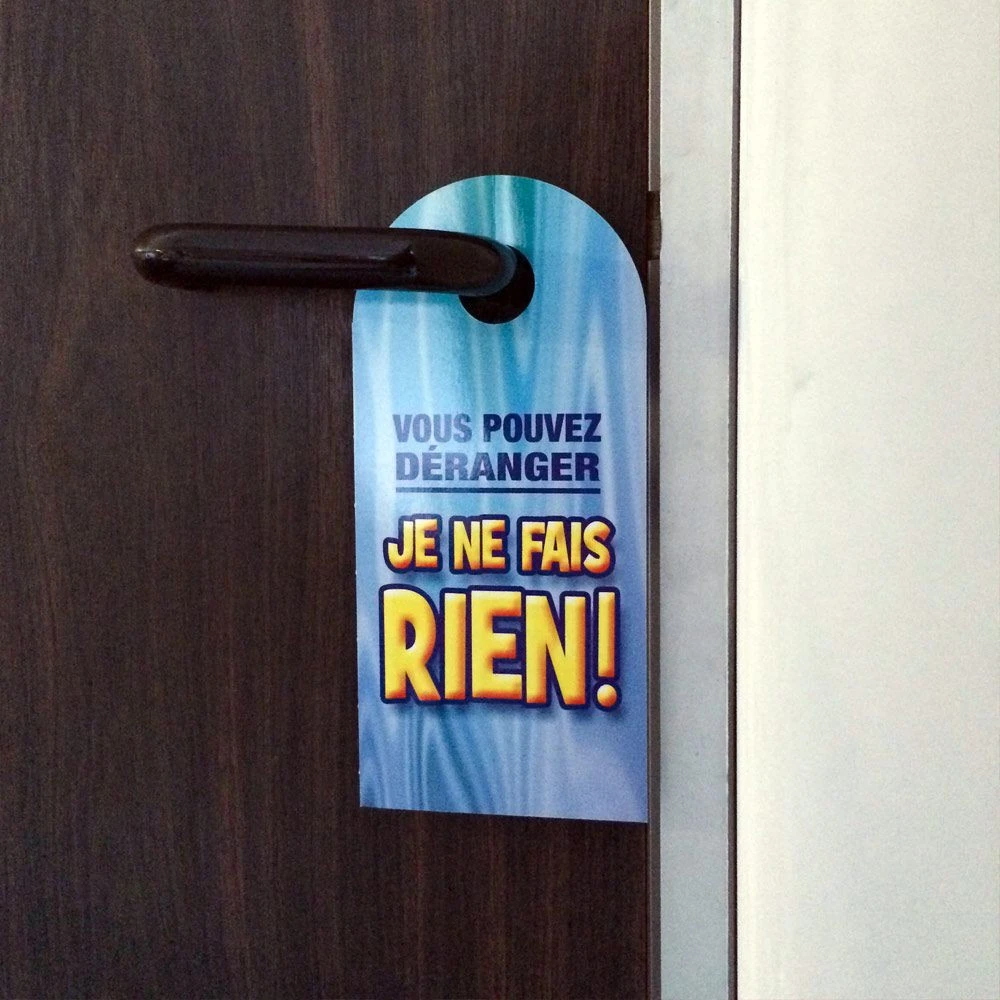 Pancarte De Porte J'ai Un Horaire Chargé 3 Pancarte De Porte J'ai Un Horaire Chargé