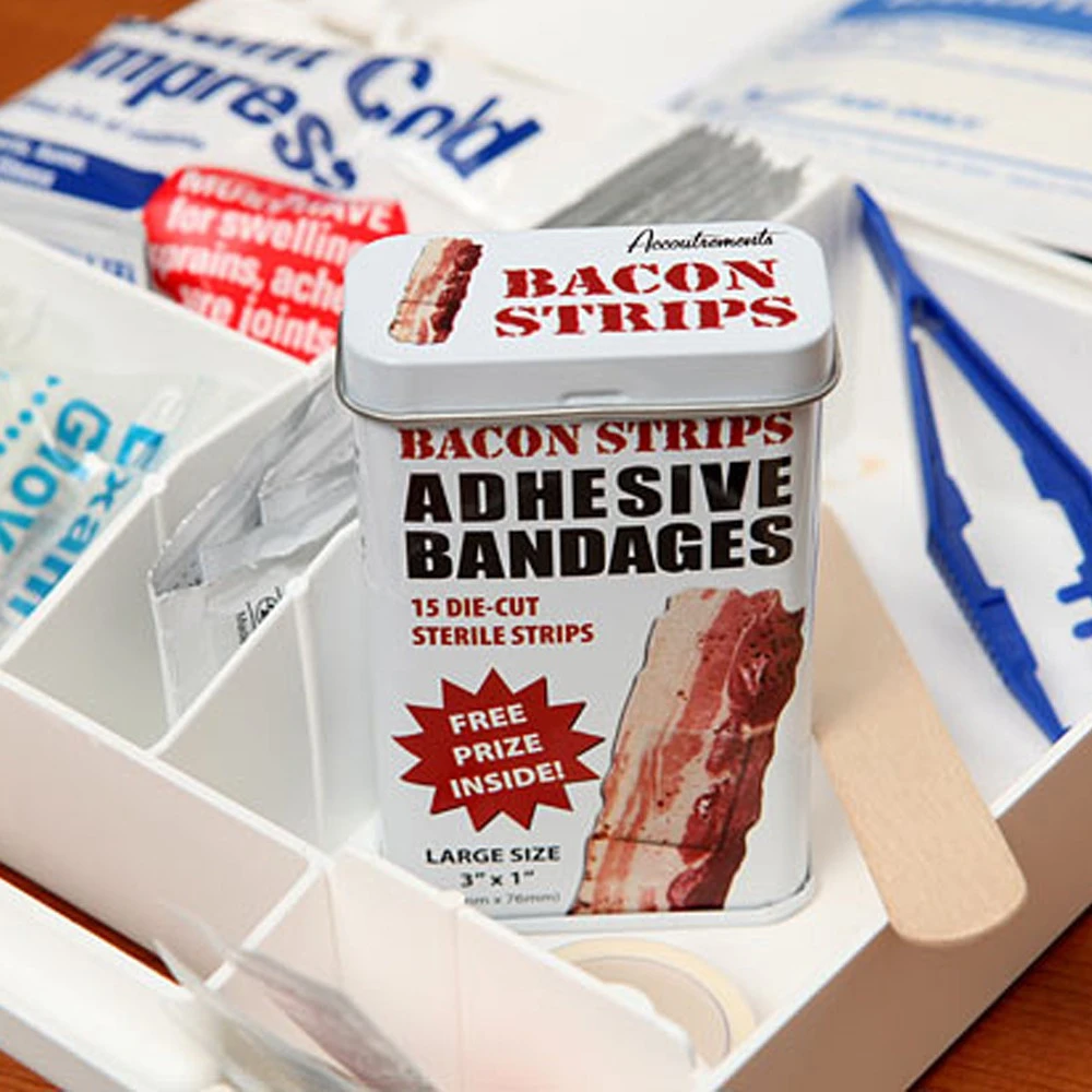 Pansements Humour Bacon 4 Pansements Humour Bacon – Image 2