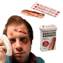 Pansements Humour Bacon 7 Pansements Humour Bacon -Créatifs Cadeaux Magasin pansements humour bacon 2
