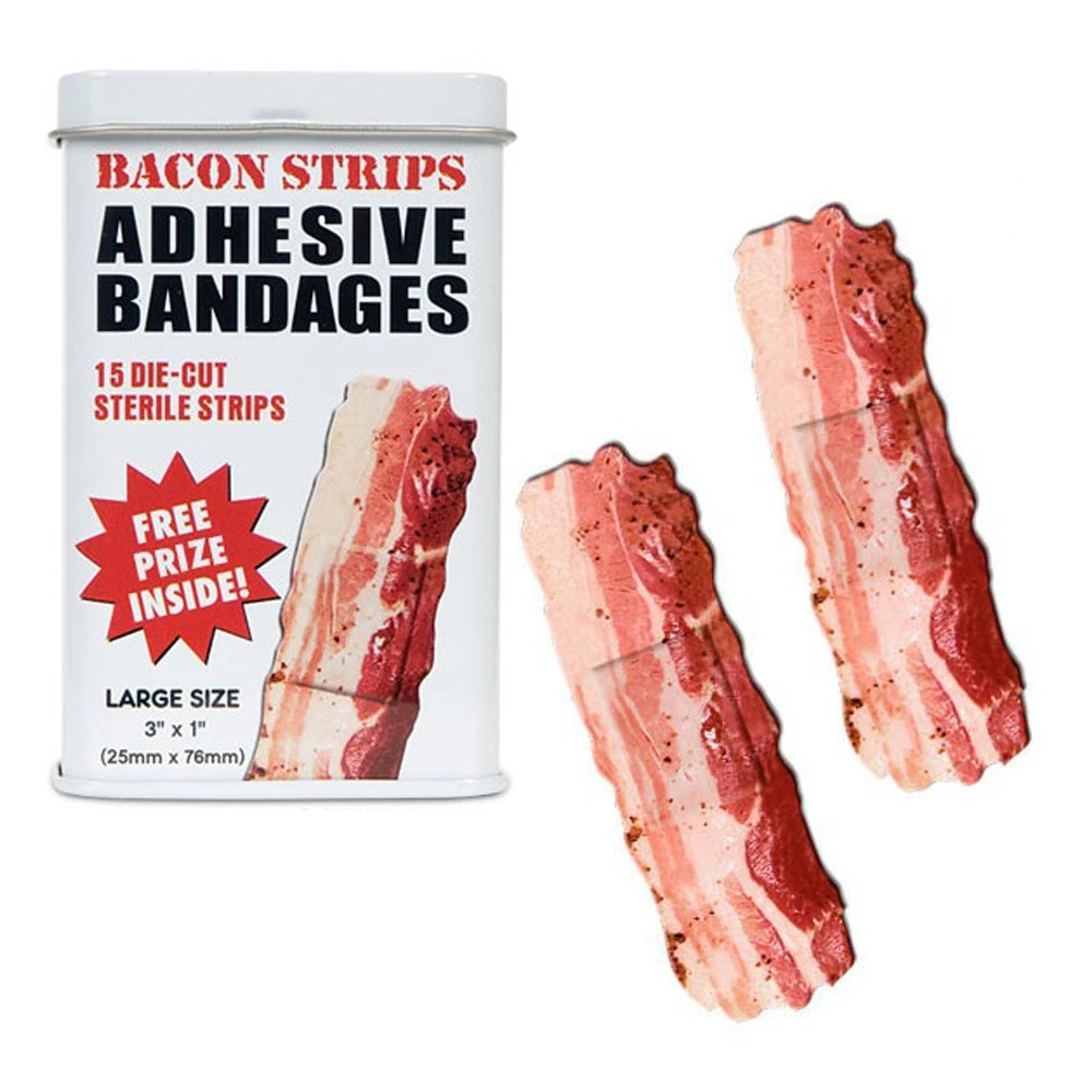 Pansements Humour Bacon 3 Pansements Humour Bacon