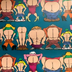 Papier Cadeau Fesses -Créatifs Cadeaux Magasin papier cadeau fesses 1