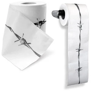 Papier Toilette Barbelé. 4 Papier Toilette Barbelé. – Image 2