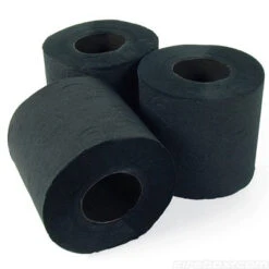 Papier Toilettes De Luxe Noir Black Label 7 Papier Toilettes De Luxe Noir Black Label -Créatifs Cadeaux Magasin papier toilettes de luxe noir 2