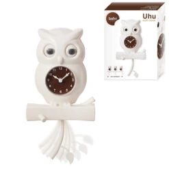 Balvi Pendule Hibou -Créatifs Cadeaux Magasin pendule hibou 3