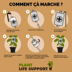 Perfusion H2O Pour Plantes -Créatifs Cadeaux Magasin perfusion h2o pour plantes 2