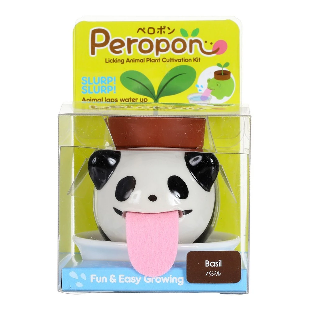 Peropon Panda Basilic à Faire Pousser 3 Peropon Panda Basilic à Faire Pousser