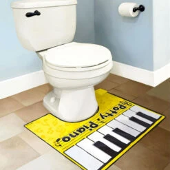 Piano Pour Toilettes -Créatifs Cadeaux Magasin piano pour toilettes wc 3