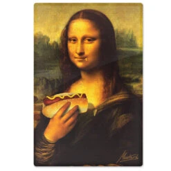 Créatifs Cadeaux Magasin -Créatifs Cadeaux Magasin planche a decouper la joconde hungry lisa 1