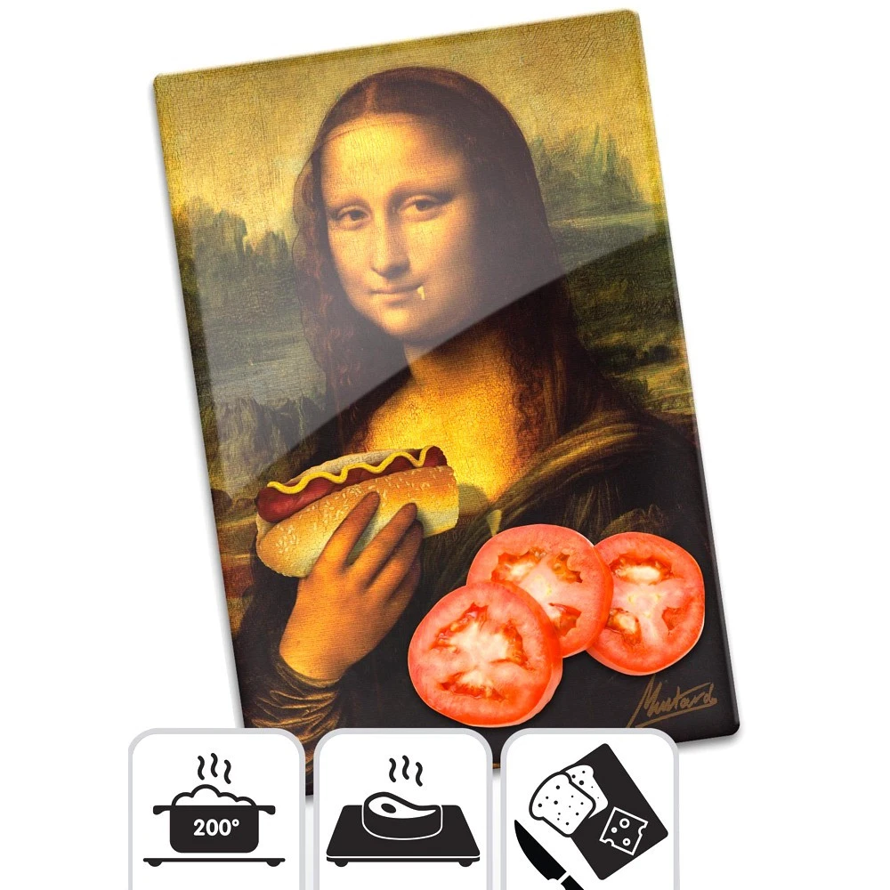 Planche à Découper La Joconde 5 Planche à Découper La Joconde – Image 3