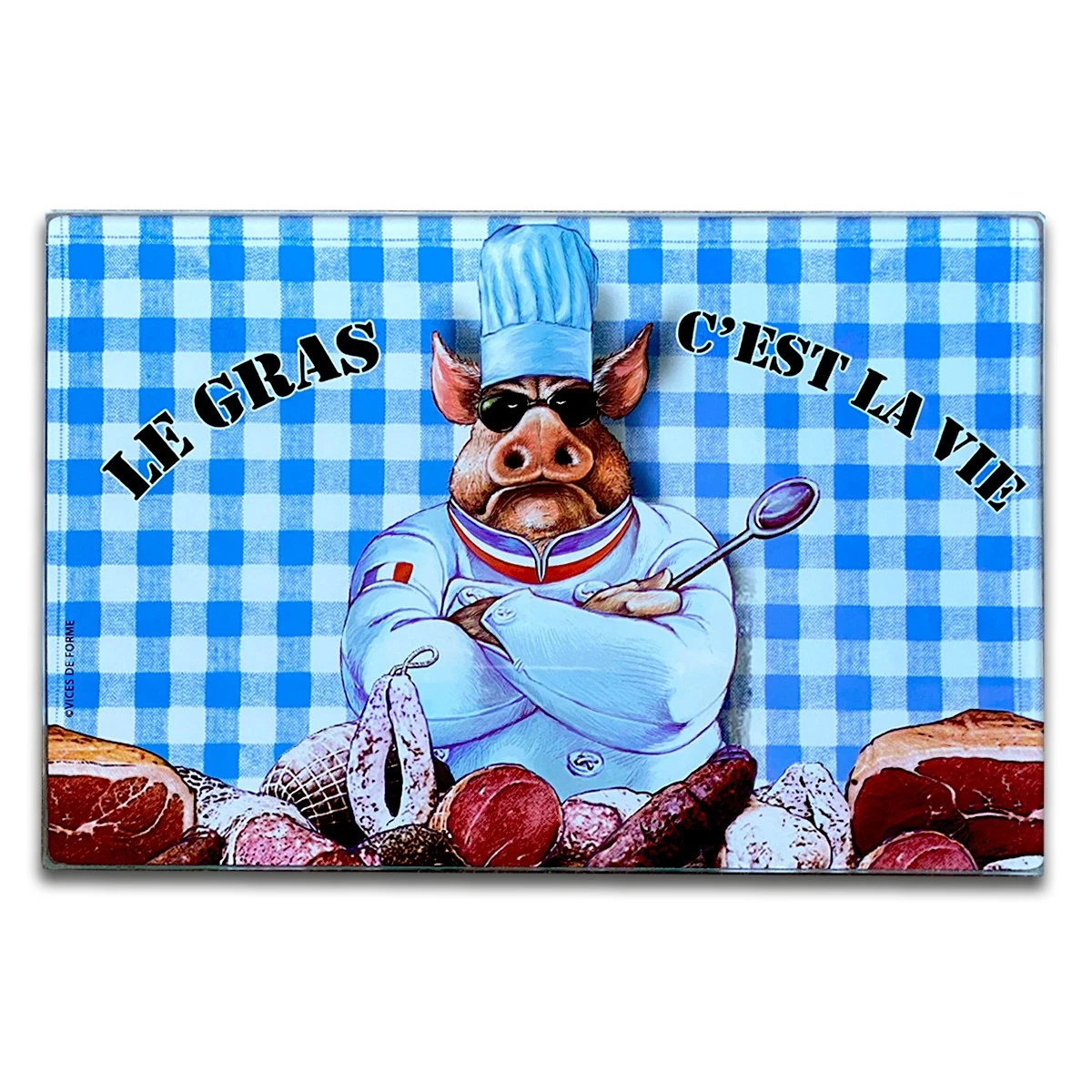 Planche à Découper Le Gras C'est La Vie 4 Planche à Découper Le Gras C'est La Vie – Image 2