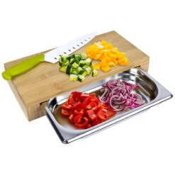 Planche à Découper Tiroir Intégré -Créatifs Cadeaux Magasin planche a decouper tiroir integre 2