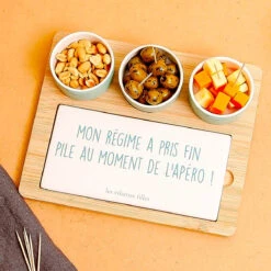 Planche Apéro Mon Régime A Pris Fin Pile Au Moment De L'apéro ! 11 Planche Apéro Mon Régime A Pris Fin Pile Au Moment De L'apéro ! -Créatifs Cadeaux Magasin planche apero mon regime a pris fin pile au moment de l apero 1 4