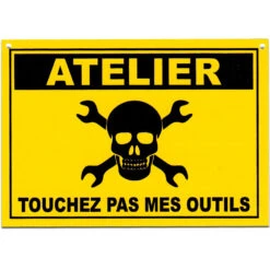 Plaque De Porte Atelier