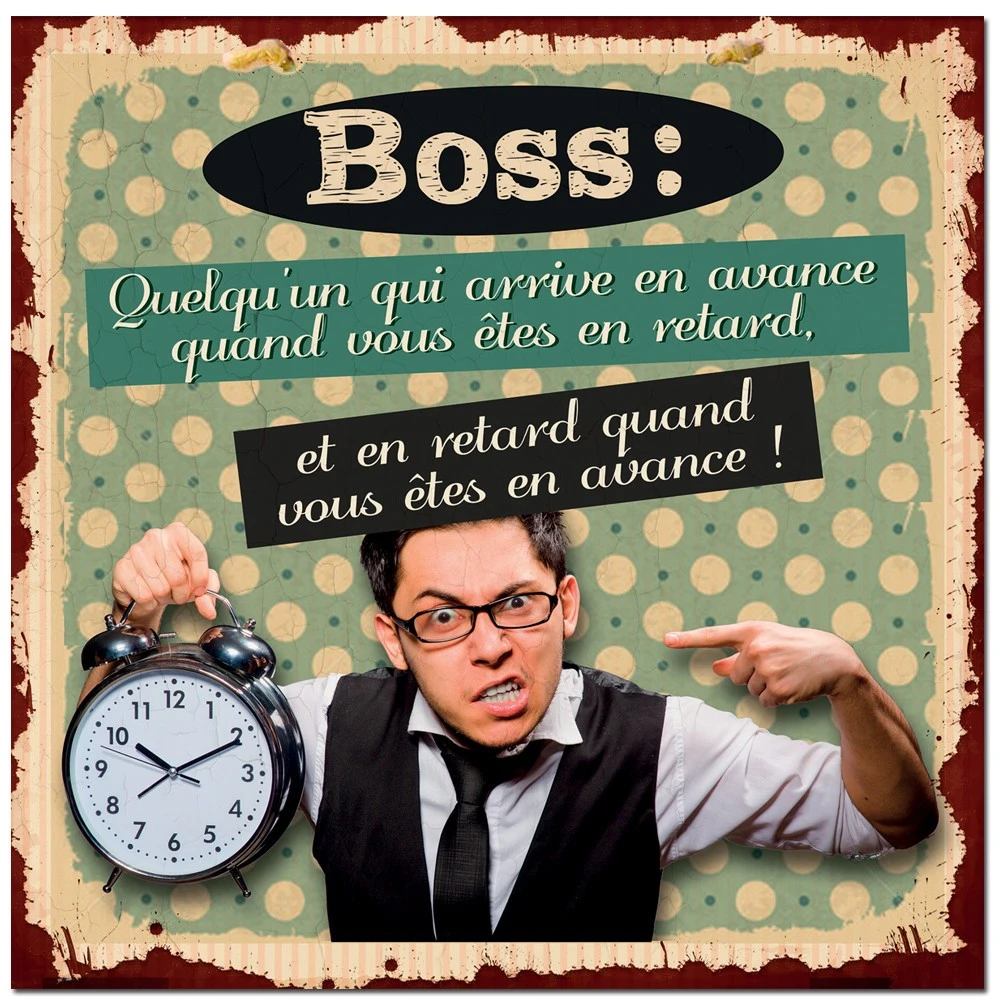 Plaque Métal Boss 4 Plaque Métal Boss – Image 2